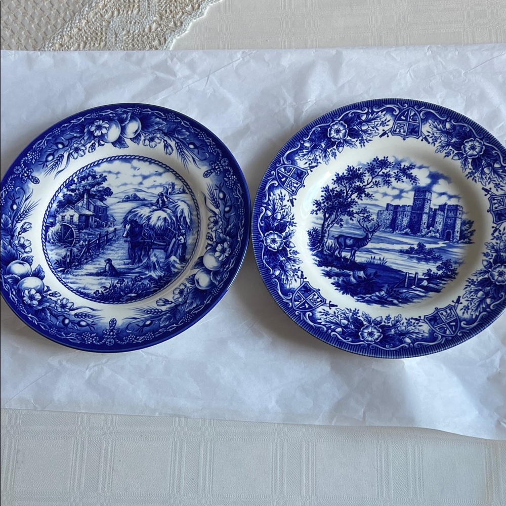 Royal Stafford decorative plates set of 2